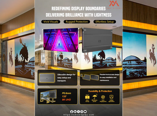 Redefining Display Boundaries: Brilliance in Every Detail