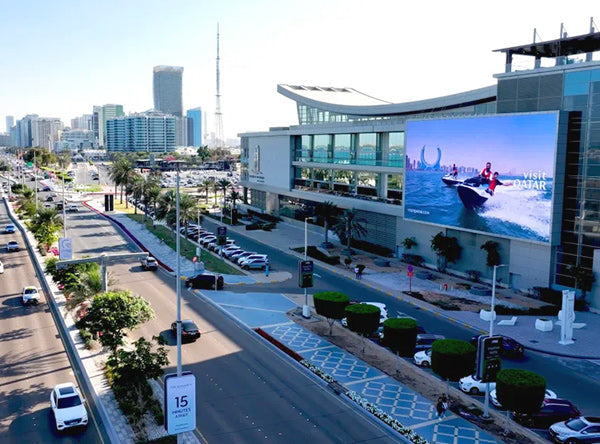 P3.9 Outdoor LED Billboard in Abu Dhabi |400sqm Case Study