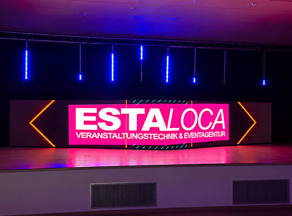 P2.9 Lite Aluminum Indoor Stage Screen for Frankfurt Event | VN-Lite-291 Case Study