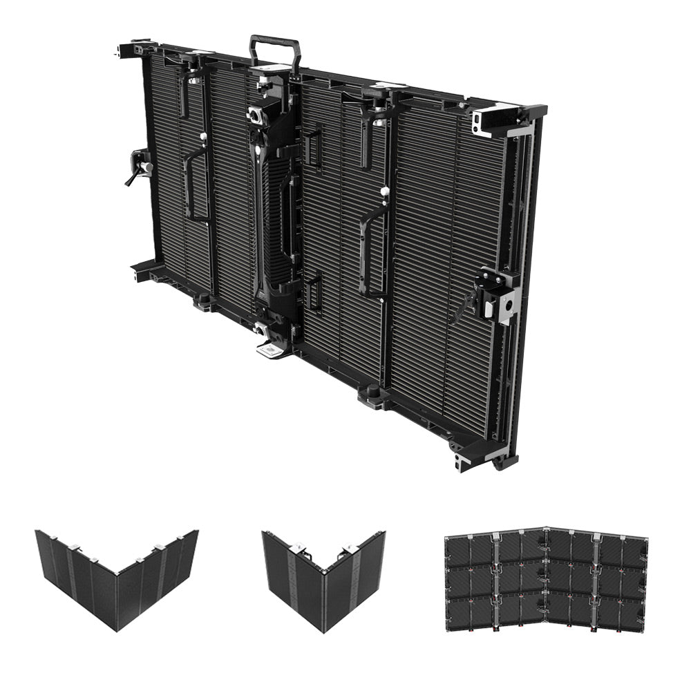 Mercury Series LED display showing back panel and connections on plain white background