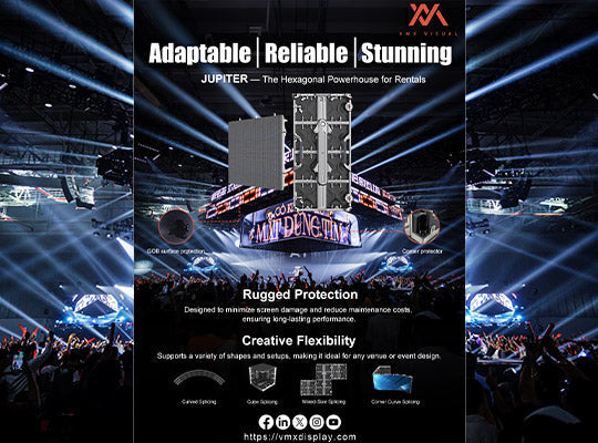 JUPITER – The Hexagonal Powerhouse Transforming LED Rentals – VMX Visual