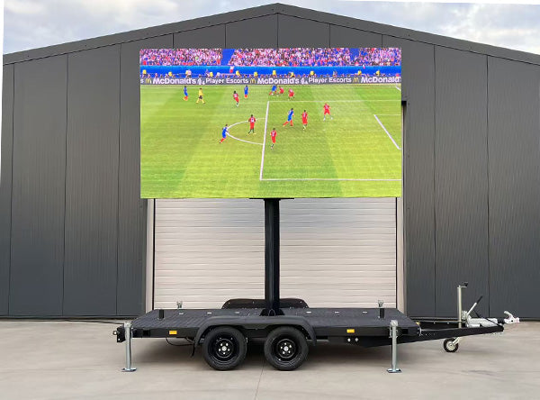 Mobile LED Billboard Belgium — Venus-Lite VL-390  Trailer Installation | VMX Visual