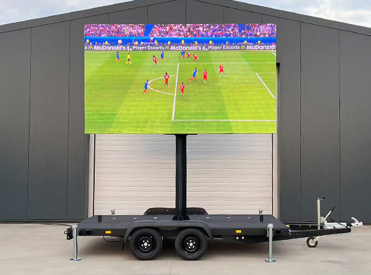 Mobile LED Billboard Belgium — Venus-Lite VL-390  Trailer Installation | VMX Visual
