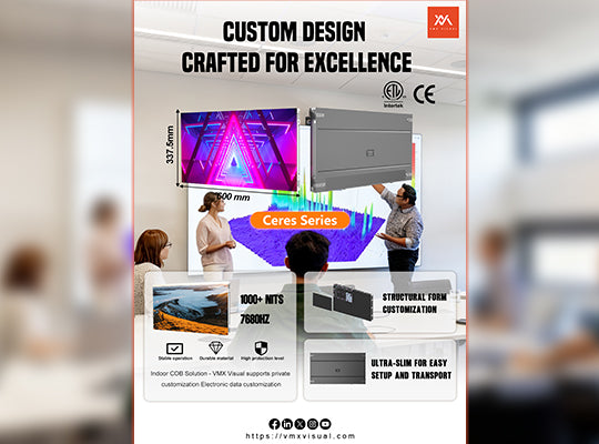 VMX Visual: Custom Design, Crafted for Excellence — Ceres Series COB LED Display