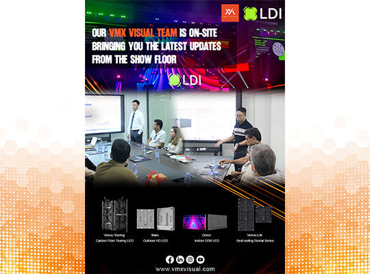 VMX Visual Showcases Next-Generation LED Display Technologies at 2025 LDI Las Vegas