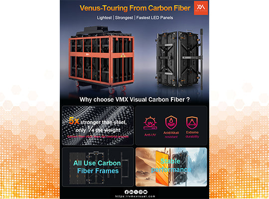 Venus Touring Series Carbon Fiber Series – Redefining LED Rental Efficiency
