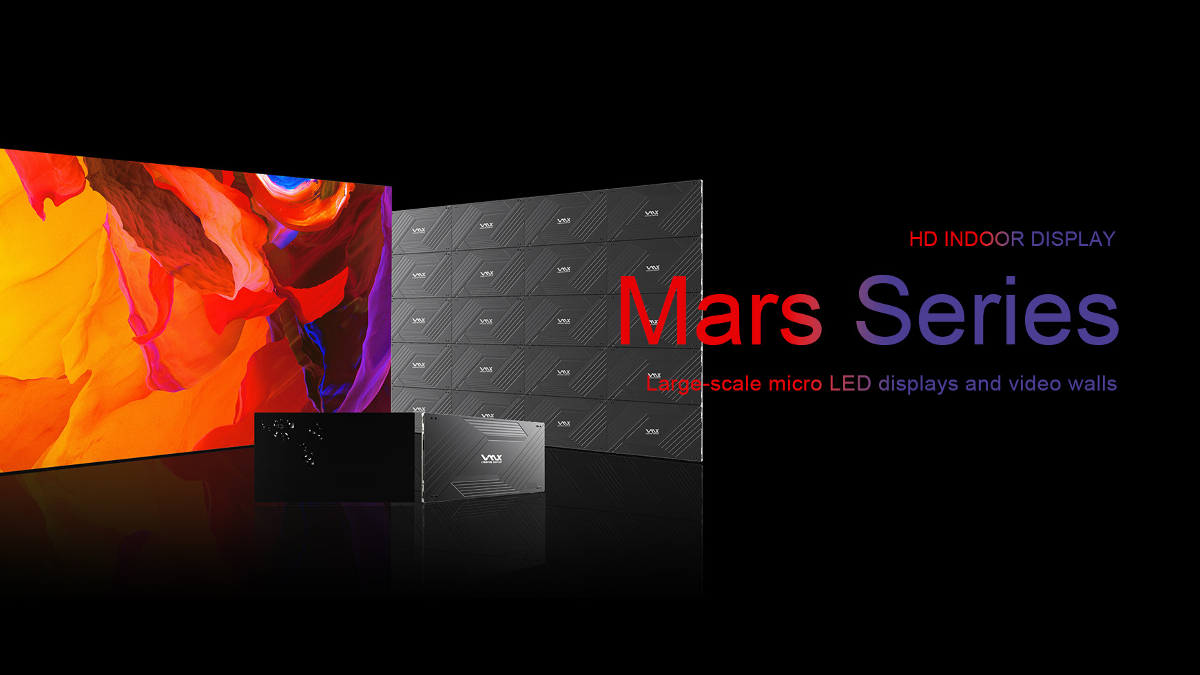 VisionMax LED indoor commercial display Mars Series