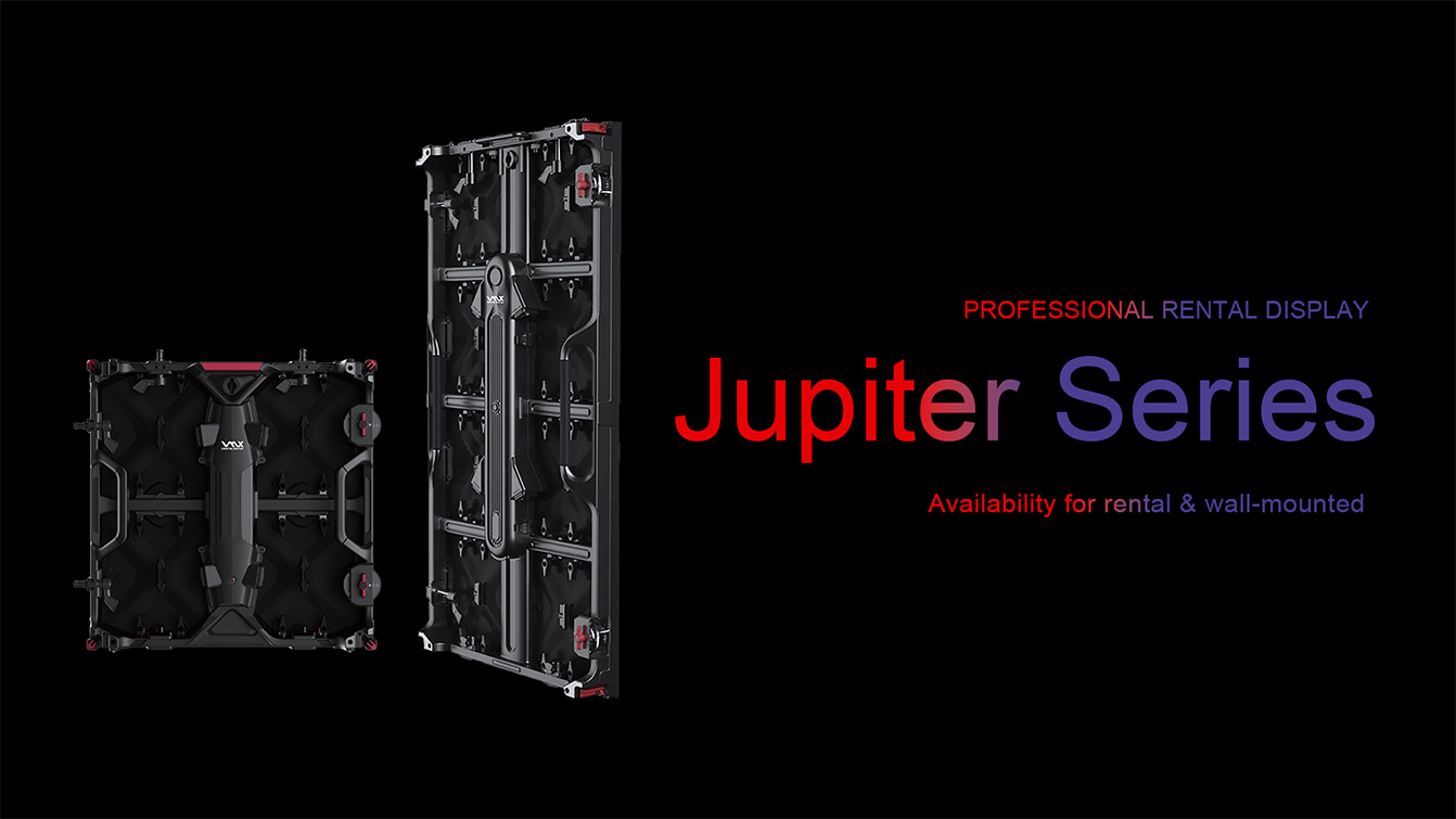 VisionMax LED rental & stage Jupiter Series