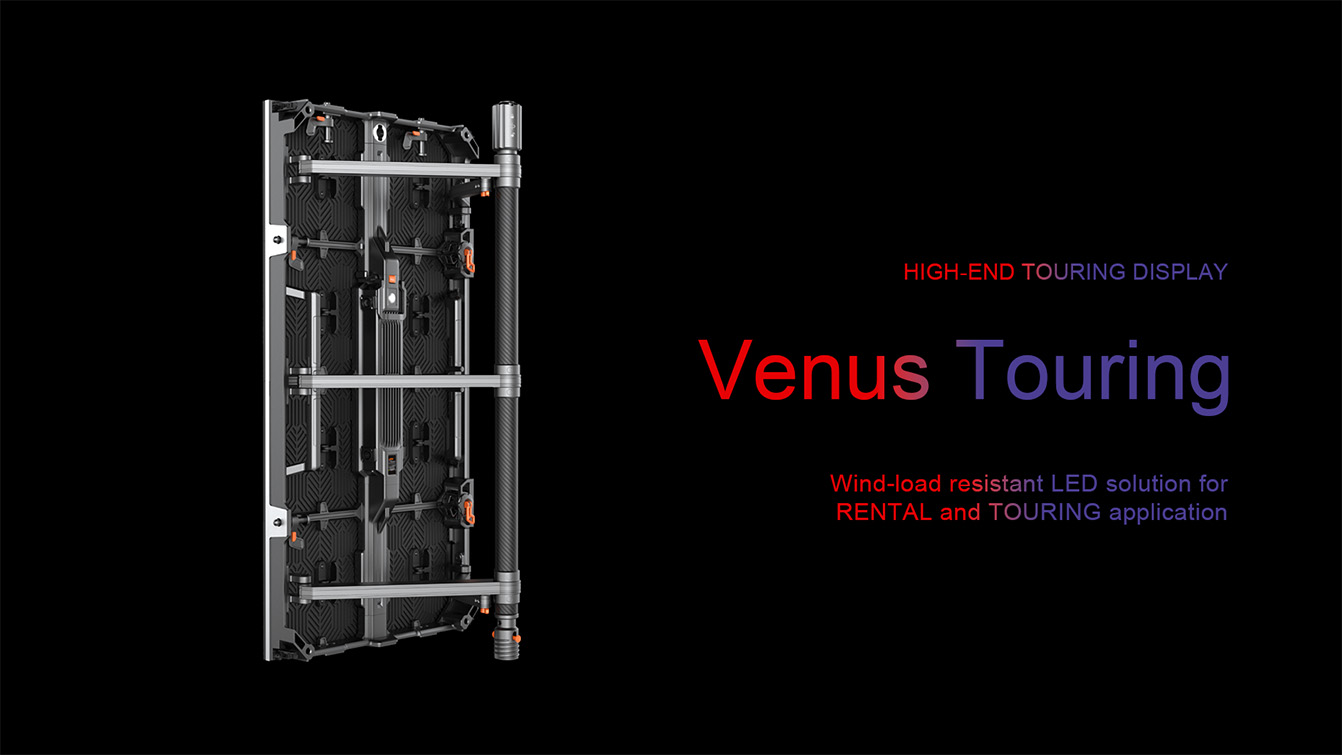 VisionMax LED rental & stage Venus Touring Series