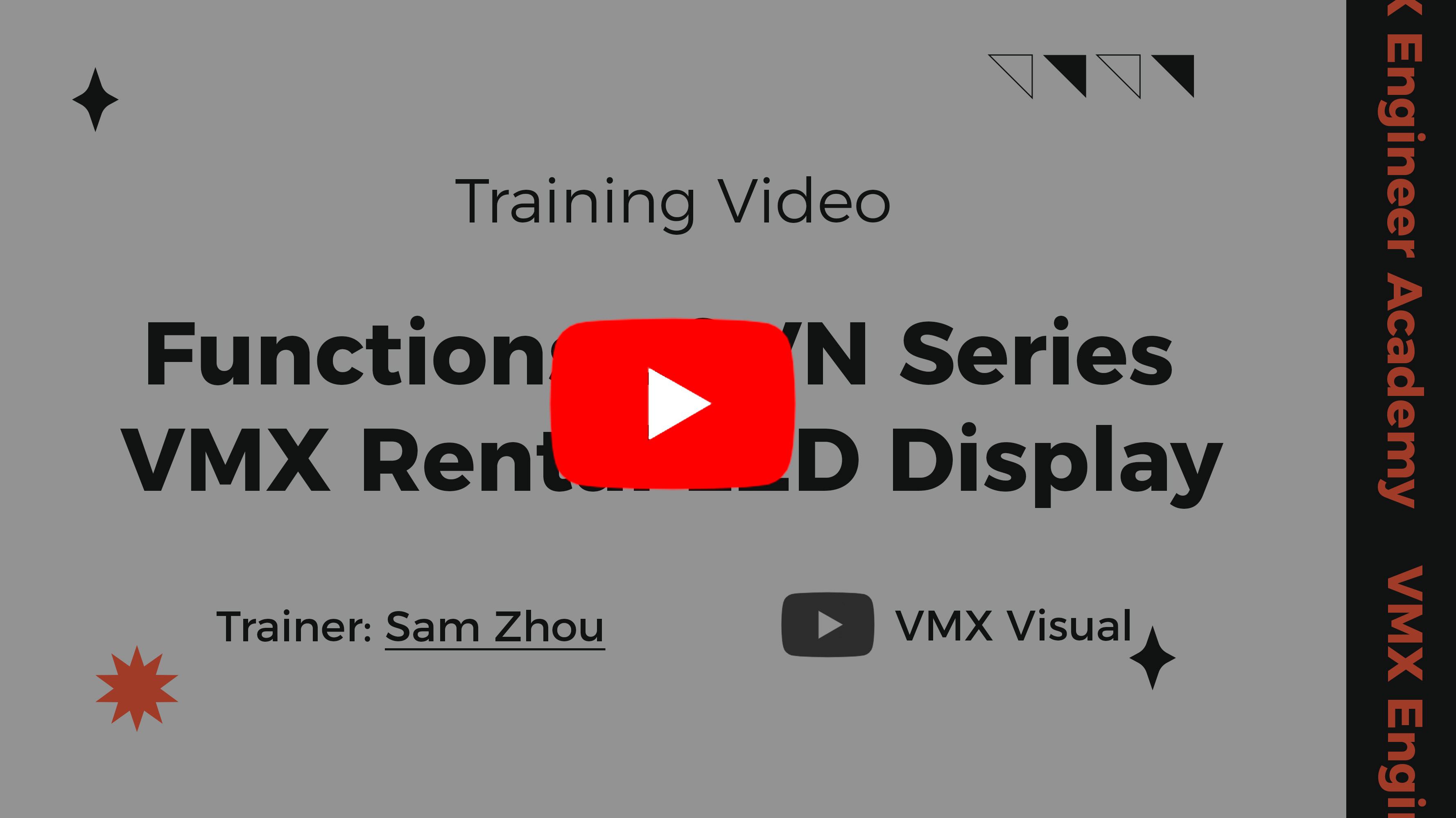 Functions of VN Series - Rental LED Display