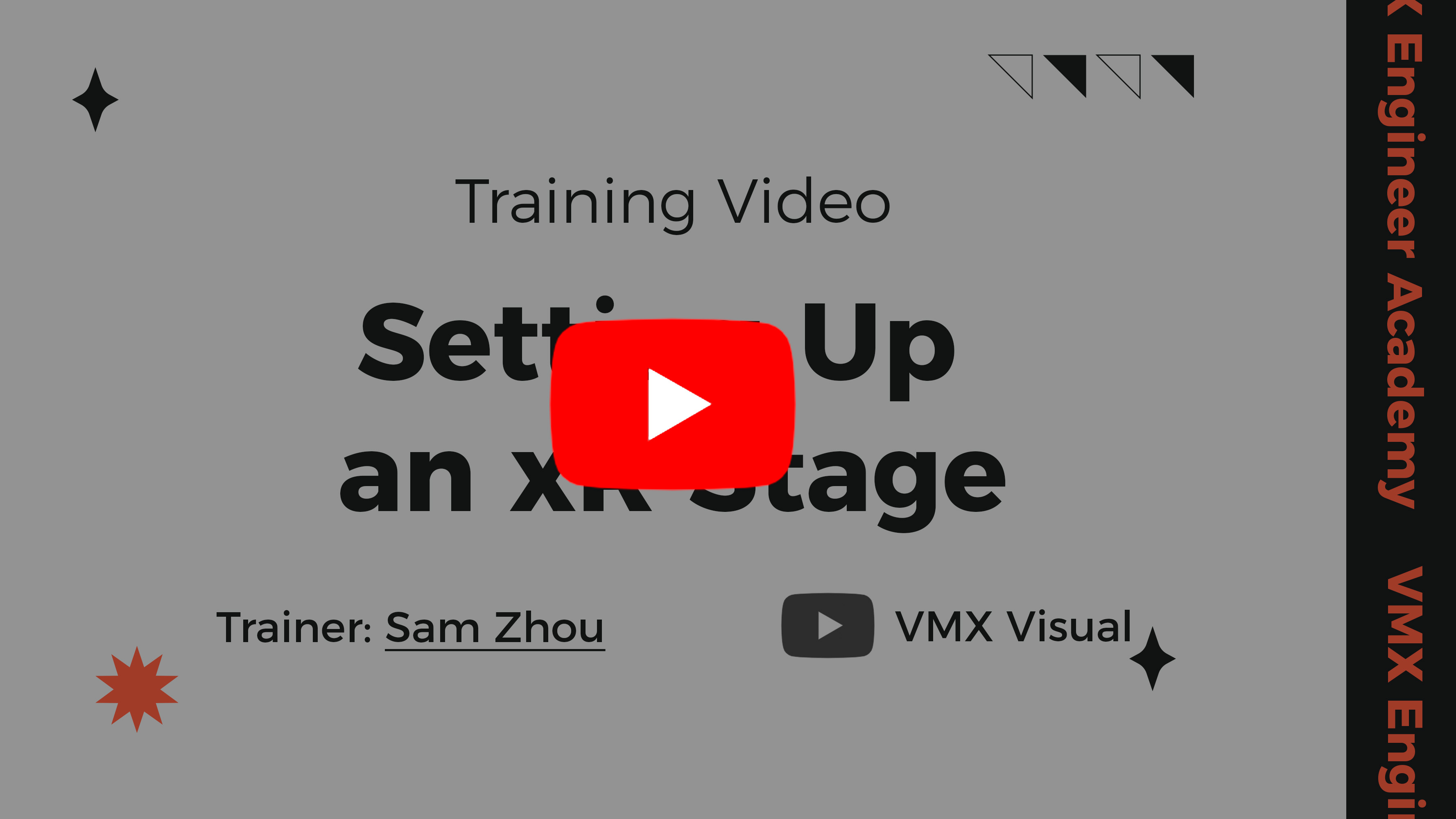 Setting Up an xR Stage