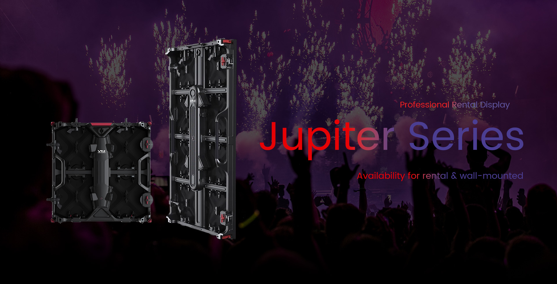 VMX LED rental & stage Jupiter Series