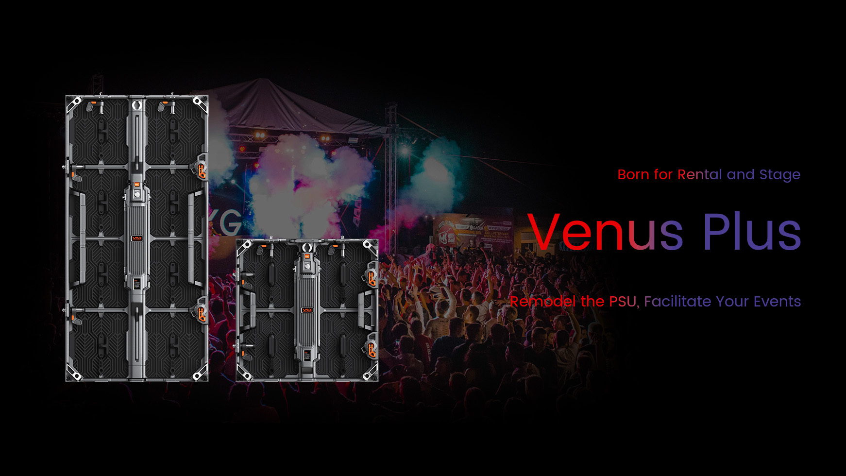 VMX Venus Plus LED display for concerts and tours
